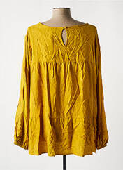 Blouse jaune COLINE pour femme seconde vue