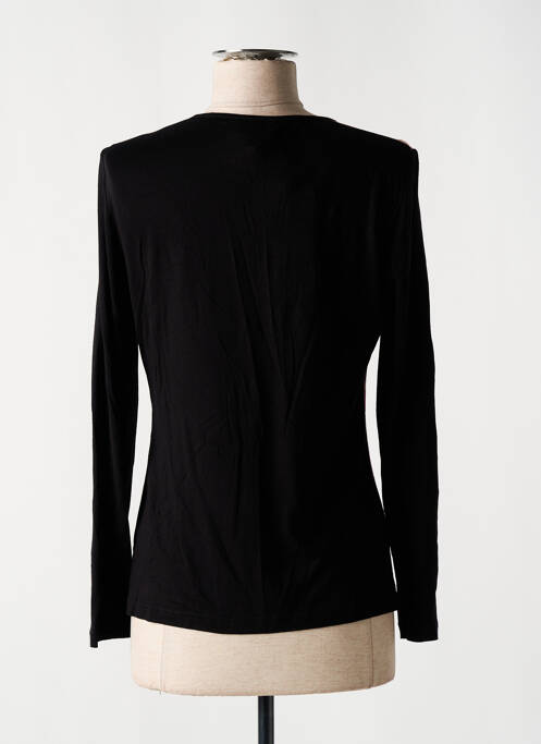 T-shirt manches longues manches longues noir GUY DUBOUIS femme