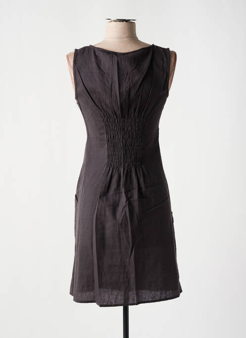 Robe courte gris COLINE pour femme