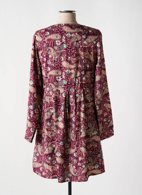 Robe courte rouge COLINE pour femme