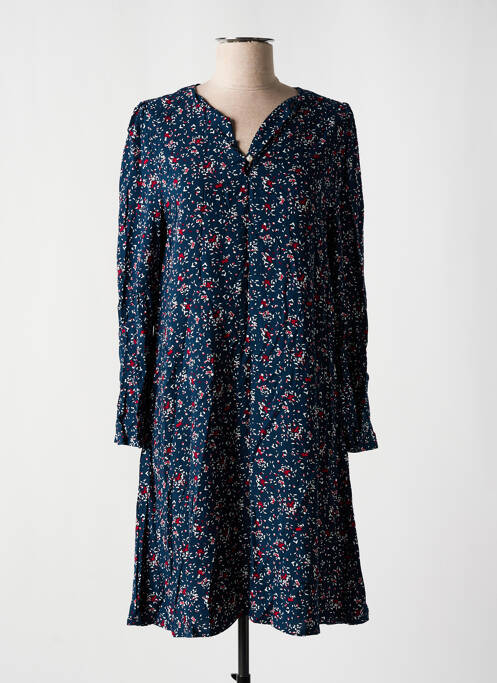 Robe mi-longue bleu ÉTYMOLOGIE pour femme