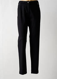 Pantalon slim fermeture zippée sous rabat boutonné noir GUY DUBOUIS homme