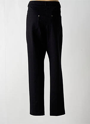 Pantalon slim fermeture zippée sous rabat boutonné noir GUY DUBOUIS homme