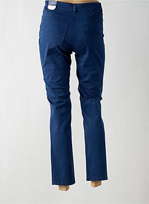 Pantalon 7/8 fermeture zippée sous rabat boutonné bleu ESPRIT DE LA MER femme