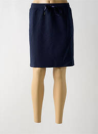 Jupe courte poches bleu ÉTYMOLOGIE femme