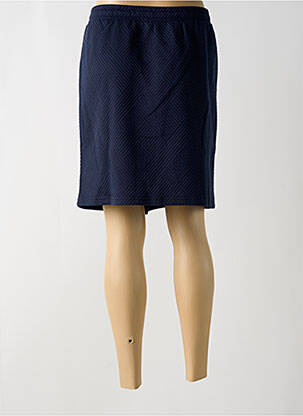 Jupe courte poches bleu ÉTYMOLOGIE femme