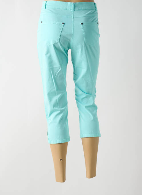 Pantacourt poches bleu GUY DUBOUIS femme