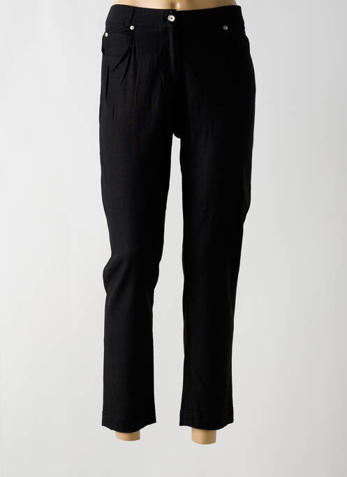 Pantalon slim noir GUY DUBOUIS pour femme