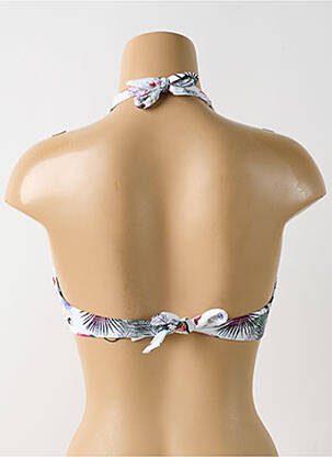 Haut de maillot de bain haut triangles haut triangles blanc CBK femme