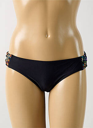 Bas de maillot de bain culotte culotte noir CBK femme