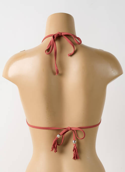 Haut de maillot de bain marron CBK femme