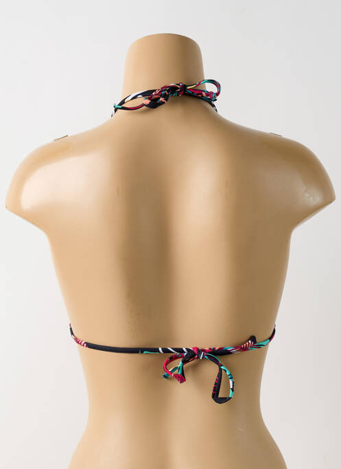 Haut de maillot de bain noir COLLINE pour femme