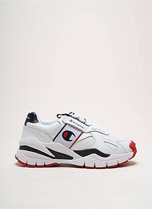 Baskets matière lisse talon de 4 à 6cm blanc CHAMPION femme