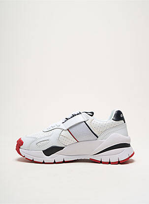 Baskets matière lisse talon de 4 à 6cm blanc CHAMPION femme