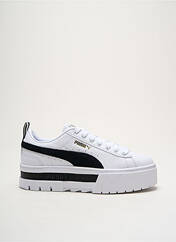 Baskets blanc PUMA pour femme seconde vue