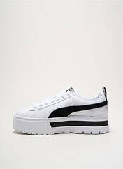 Baskets blanc PUMA pour femme seconde vue