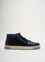 Baskets tissage satiné bout rond bleu BULLBOXER homme