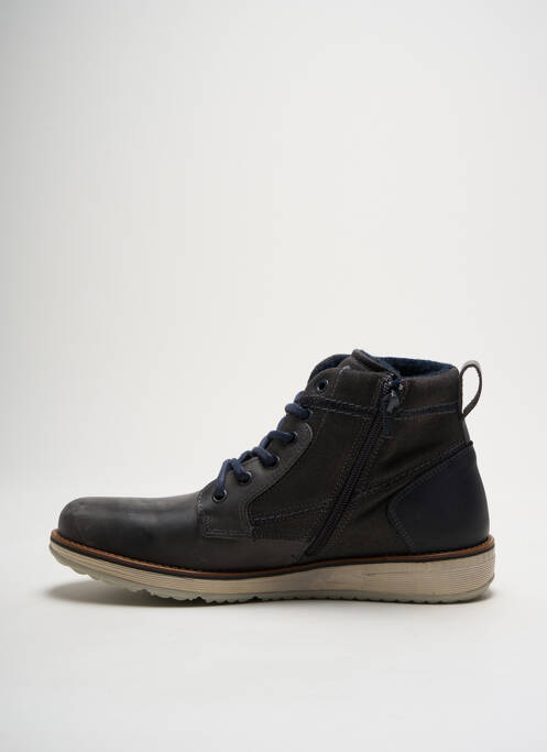 Bottines/Boots bleu BULLBOXER pour homme