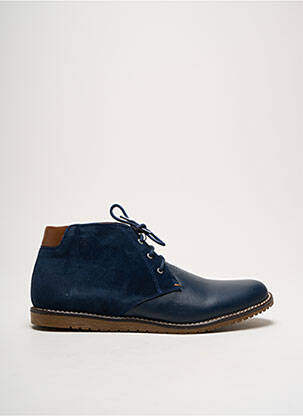 Bottines/Boots bleu WHOOZ pour homme