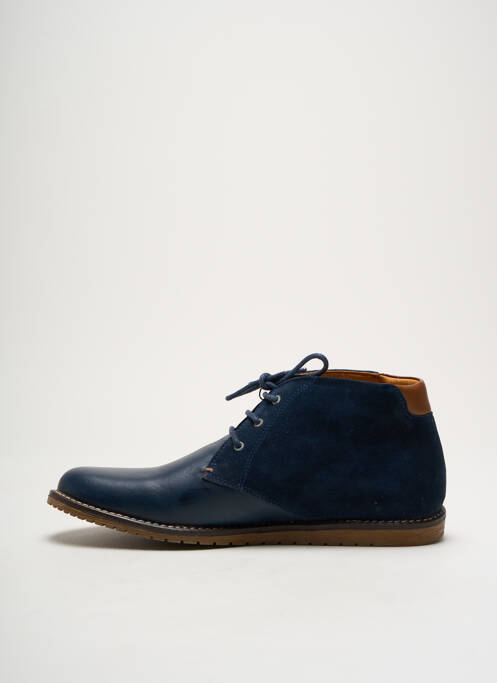 Bottines/Boots bleu WHOOZ pour homme