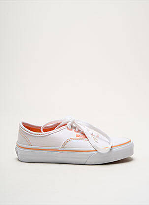 Baskets bout rond bout rond orange VANS enfant