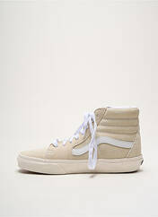 Baskets beige VANS pour unisexe seconde vue