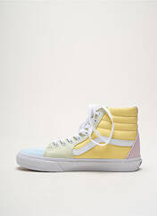 Baskets jaune VANS pour unisexe seconde vue