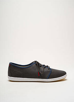 Baskets bout rond bout rond gris LAFEYT homme
