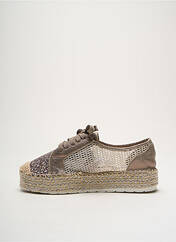 Espadrilles marron LPB pour femme seconde vue