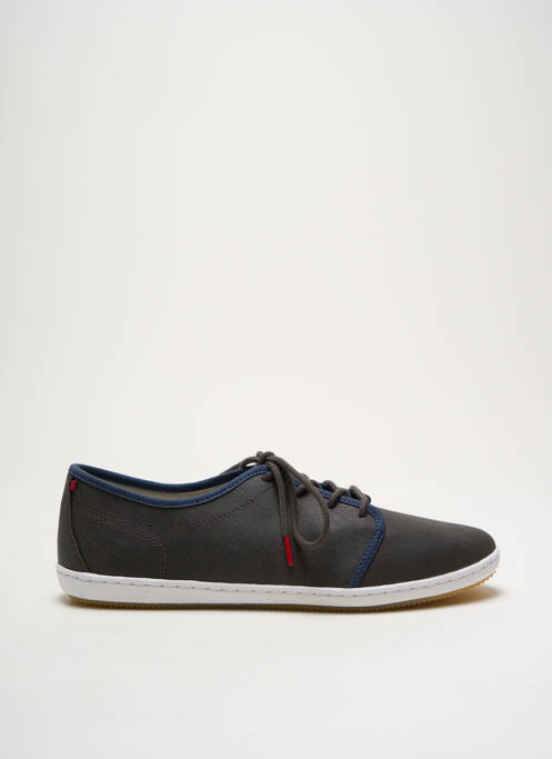 Baskets bout rond bout rond gris LAFEYT homme