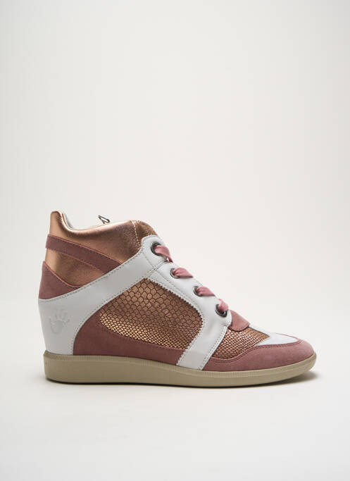 Baskets rose GROUNDFIVE pour femme