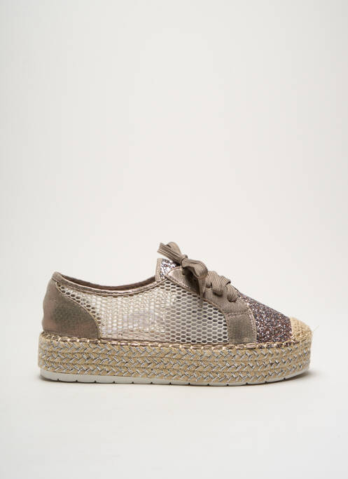 Espadrilles marron LPB pour femme