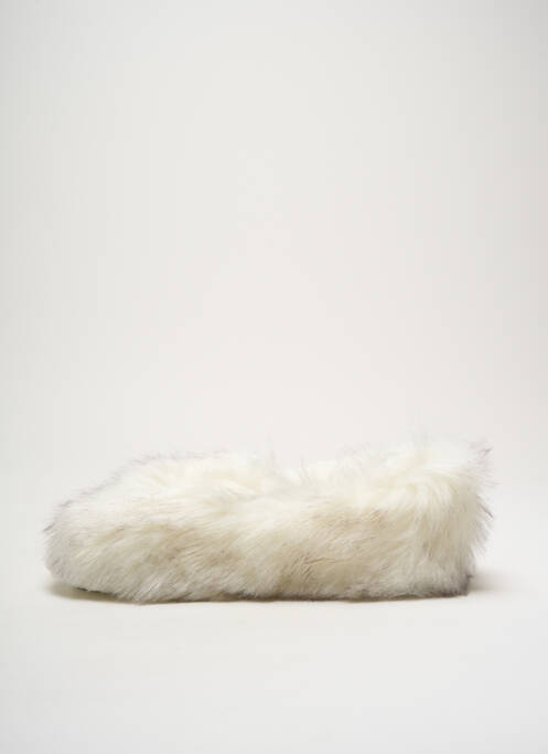 Chaussons/Pantoufles blanc VICTORIA pour femme