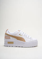 Baskets blanc PUMA pour femme seconde vue