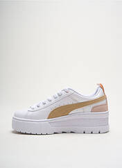 Baskets blanc PUMA pour femme seconde vue