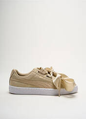 Baskets beige PUMA pour femme seconde vue