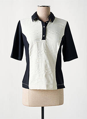 Polo stretch manches courtes beige GREGORY PAT femme
