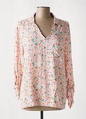 Blouse rose THEL ELEGANCE pour femme seconde vue