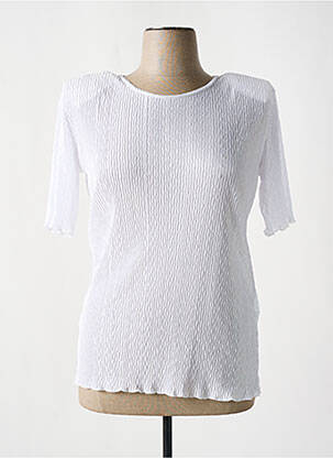 Top blanc PLURIELLES pour femme