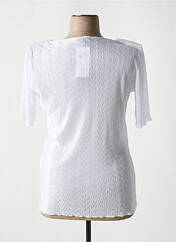Top blanc PLURIELLES pour femme seconde vue