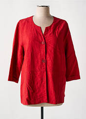 Veste casual rouge GRIFFON pour femme seconde vue