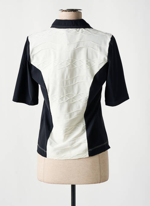 Polo manches mi-longues manches courtes beige GREGORY PAT femme