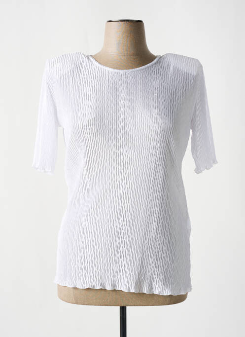 Top blanc PLURIELLES pour femme