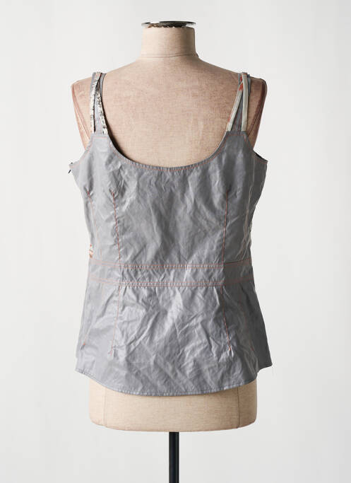 Top gris JEAN DELFIN pour femme