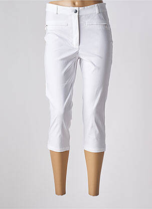 Pantacourt poches blanc GRIFFON femme