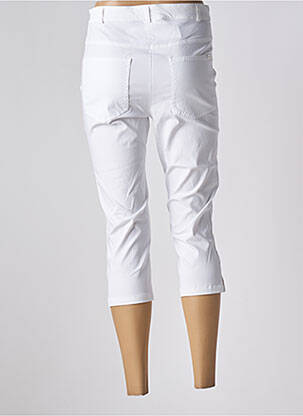 Pantacourt poches blanc GRIFFON femme