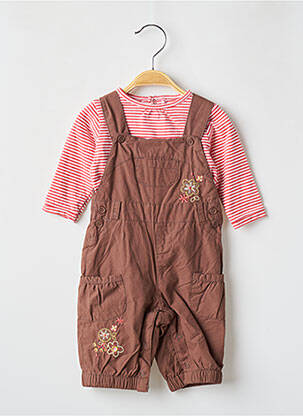 Ensemble marron MINI POUCE garcon