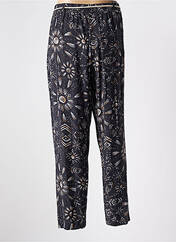 Pantalon droit noir MSN pour femme seconde vue