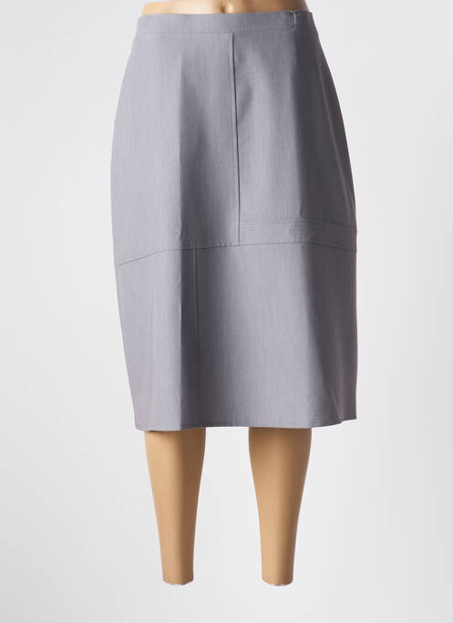 Jupe longue gris GRIFFON pour femme