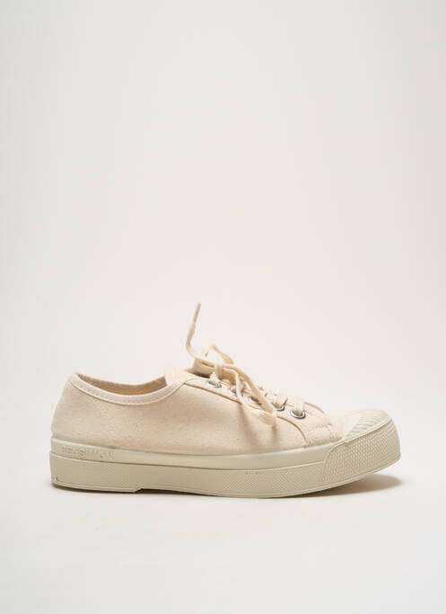 Baskets beige BENSIMON pour femme